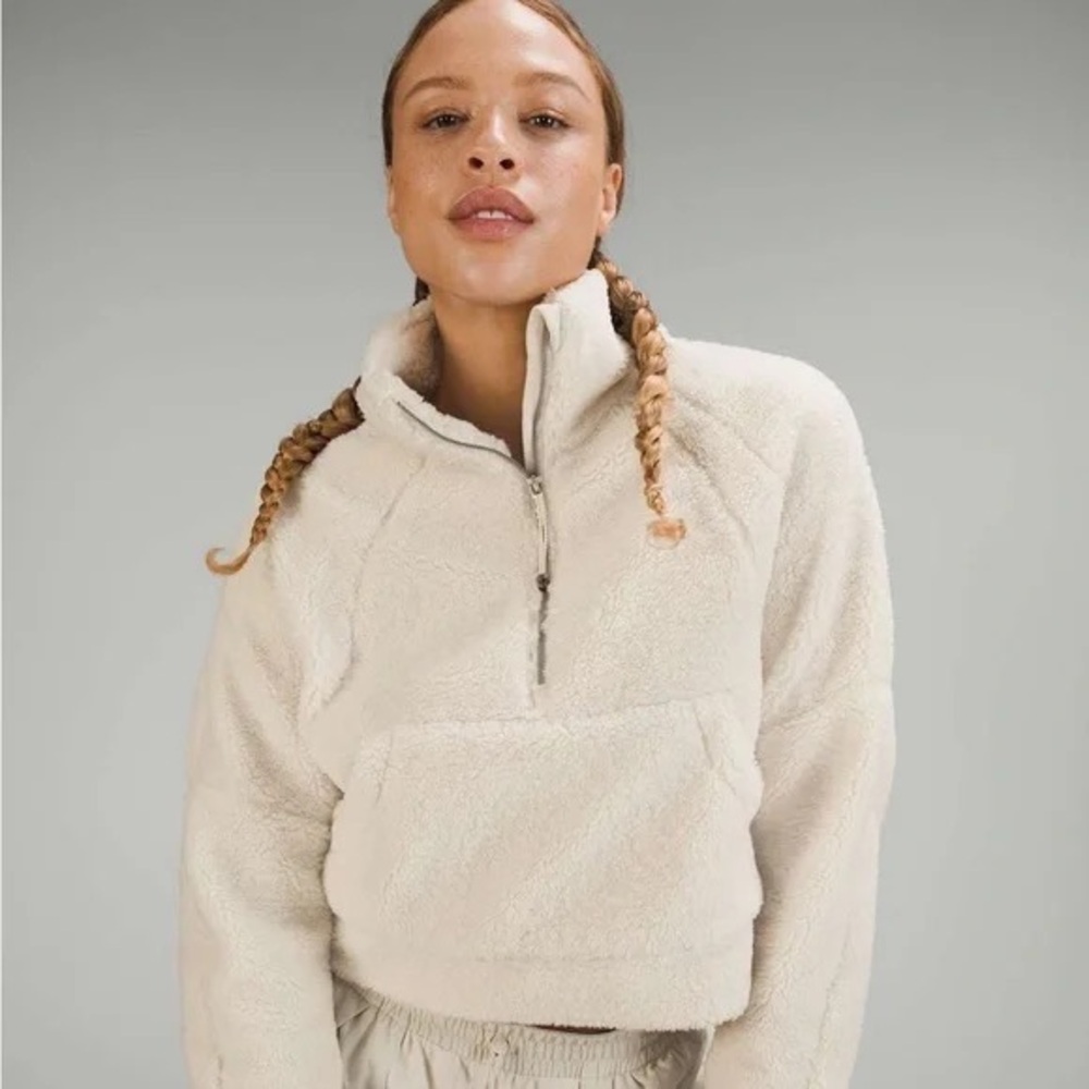 Lululemon Sherpa Scupa Half Zip Hoodie (M/L)